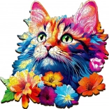 Lesene sestavljanke mačka 300 koščkov ESCAPEWELT