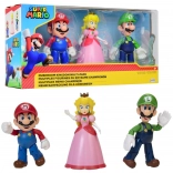 Super Mario figurice Mario, Luigi in princesa Peach 12 cm
