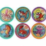 Kroglasti labirint Morski svet – žepna ravnotežna igra (mešanica motivov)