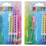 Zabava svečka številka 1 s 4 svečkami