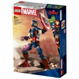 lego marvel figura captain america za sestavljanje