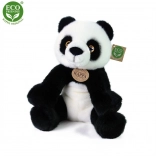 Plišana panda sedeča 27 cm eco‑friendly