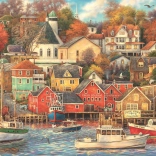 Sestavljanka 1500 kosov Kompaktni Dobre časi Pristanišče