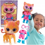 Interaktivna figurica SUPERKITTIES Ginny 20 cm z zvokom in svetlobo