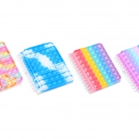 Zvezek Pop It črtast 14x21 cm