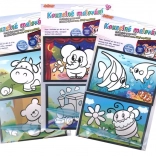 Čarobno barvanje komplet 2 kosa