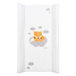 Previjalna podloga New Baby lisica 80 × 50 cm bela