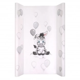 Previjalna podloga NEW BABY Zebra bela 80 × 50 cm