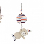 Plišasti medved z balonom - viseča igrača 30 cm