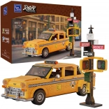 Gradbeni komplet Pantasy rumeni taksi Yellow Cab 36,5 cm, 1601 kos