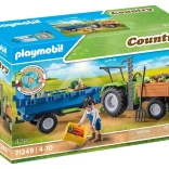 Traktor s prikolico PLAYMOBIL