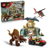 Lego Jurassic World: zračna misija s kvecalkoatlom in spinozavrom