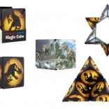 Magnetna miselna kocka dinozaver, plastika, 6 cm