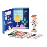 Petit Collage magnetno oblačenje za otroke