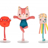 Lilliputiens vodna igrača s priseski Muca Jeanne