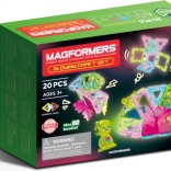 Magformers svetleči gradbeni set 20 kosov