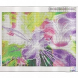 Diamantno slikanje – čarobna violinistka 30 × 40 cm