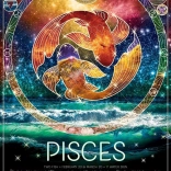 COBBLE HILL sestavljanka zodiakalno znamenje: Ribi – 500 koščkov