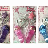 Princeskin preoblečni set s krono, čeveljčki in čarobno paličico