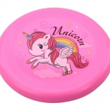 Leteči disk Frisbee Samorog roza