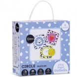 Gagagu izobraževalne sestavljanke s koleščkom