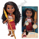 Disney Princess pojoča punčka MOANA s tetovažo in veslom 35 cm