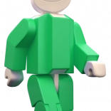 Seváček zeleni (velik in mali) – figurica za sestavljanko SEVA