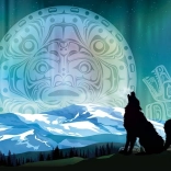 Sestavljanka COBBLE HILL Dva volka 500 kosov