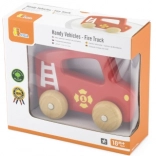 Leseni gasilski avto za otroke