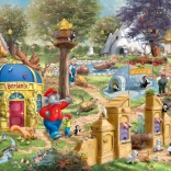 Sestavljanka Benjamin Kvítko: Dan v Neustadtskem Zoo 1000 kosov