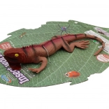 Plastična igrača kuščar 27 x 9 cm