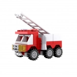 kompatibilni gradbeni set BLOXO gasilci – avto, 53 delov