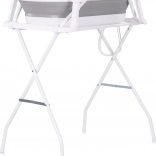 Chipolino zložljiva otroška kad s podlogo in stojalom Malibu siva