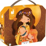 JANOD Sestavljanka v kovčku Navdihnjeno po Klimtu 100 kosov