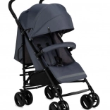 Otroški voziček z dežnikom Momi Akira – siv, lahek in zložljiv