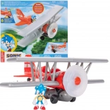 Sonic The Hedgehog Tornado Biplane set s figurico podjetja Jakks Pacific