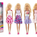 Plastična modna punčka 30 cm v škatli (5 stilov)