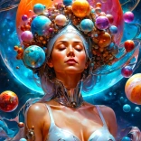 Sestavljanka Vesoljska boginja 1000 koščkov