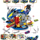 Otroški motocikel s parkiriščem in dimnim učinkom 2v1