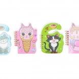 Notes z vezavo s spiralo, neliniran 9,5x13 cm 50 strani