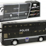 Dvonadstropni policijski avtobus s frikcijskim pogonom ter svetlobnimi in zvočnimi učinki