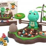 Dinozavrski ribolov in tehtnica igra za otroke