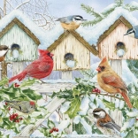 Sestavljanka COBBLE HILL Zimski pticji zbor XL 275 koščkov