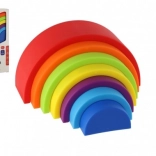 Barvna plastična sestavljanka Mavrica od TEDDIES