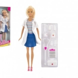 Punčka zdravnica z dodatki 30 cm