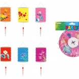 Lampijon valj Cvetje 16 cm