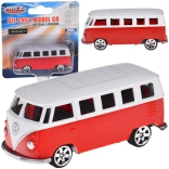 kovinski model VOLKSWAGEN T1 1:56 rdeče-bel