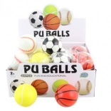 Molitanasta športna žogica 7 cm za otroke