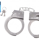 Policijska kovinska lisica s ključem za otroke