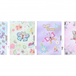 spominski dnevnik Metulj z ključavnico 13x18 cm